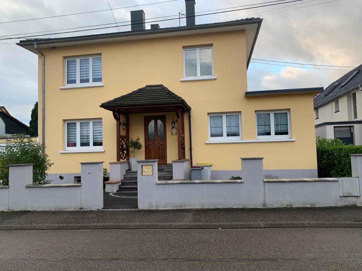 Appartement 3 Etoiles 1 A 6 Personnes Dans Maison Individuelle Haguenau Buitenkant foto